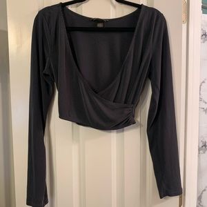 VS Crop Long Sleeve Ribbed